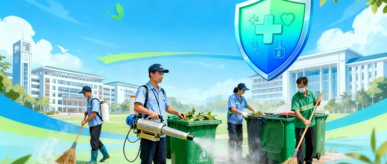 闻令而动 久久为功 | 广科两校区后勤战线持续攻坚虫媒防控，筑牢校园安全屏障！